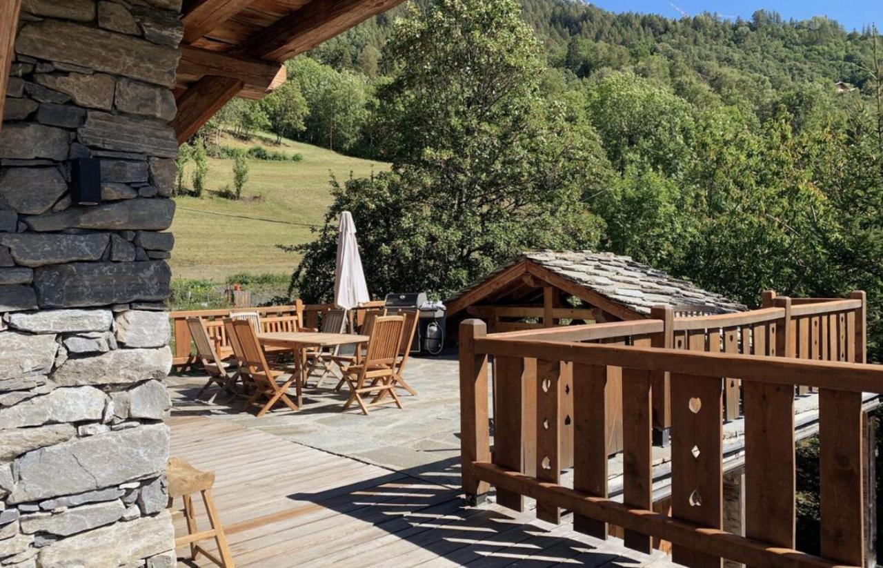 Chalet Ruitor, Chalet 500 M2 Luxueux De Caractere Sainte-Foy-Tarentaise Exteriér fotografie
